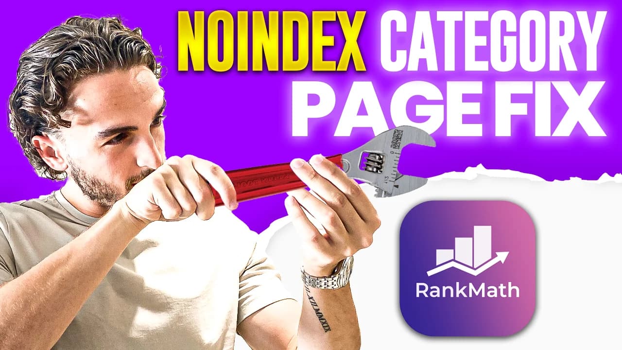 Fix for RankMath noindex on WordPress Category Pages